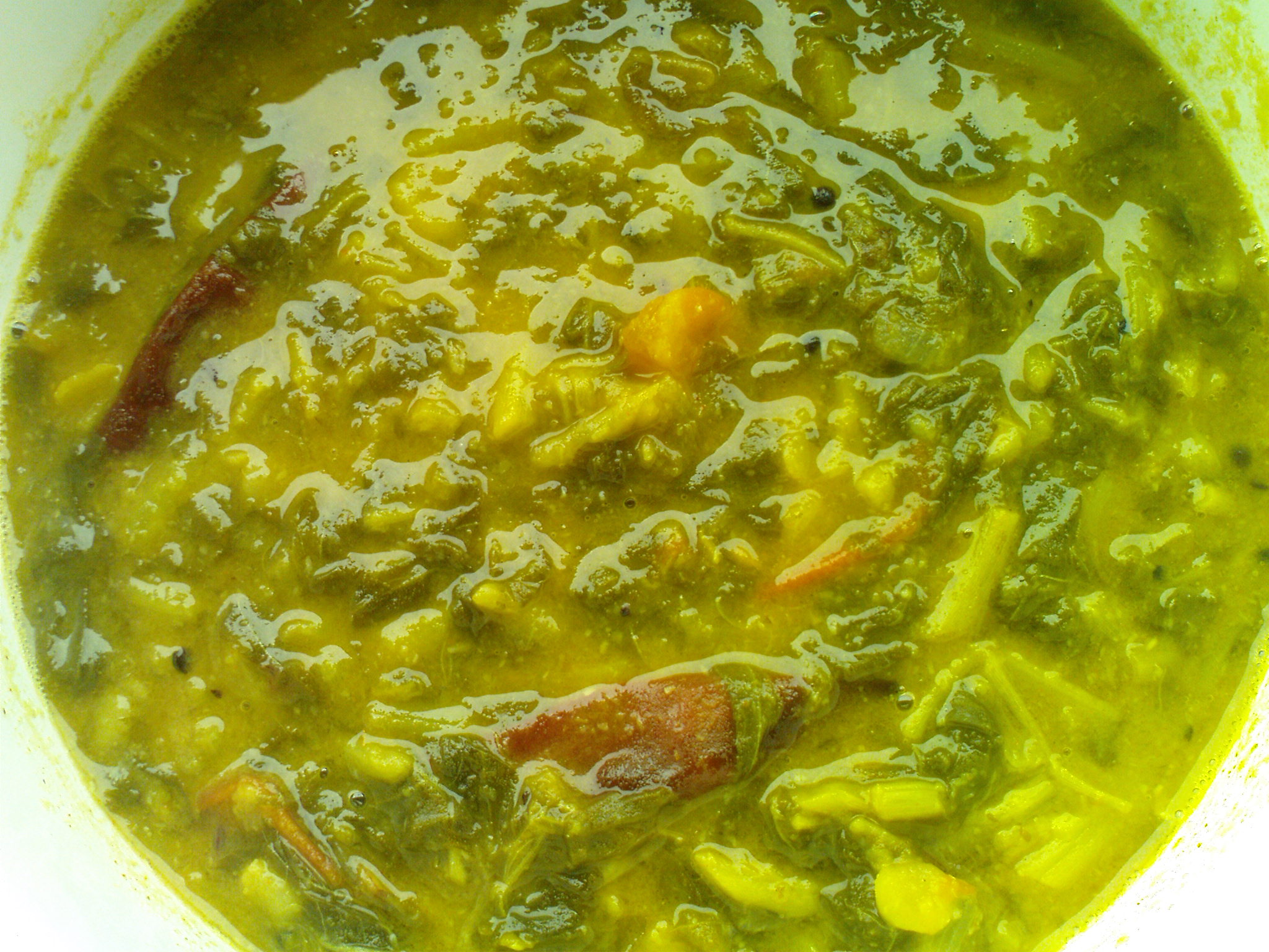Greens Dal Curry Greens Dal Curry picture
